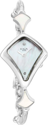 Titan 9897Vm03 - Dm201 - Silver Raga Upg Analog Watch  - For Women