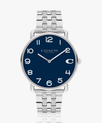 COACH Elliot Coach Elliot Qtz Basic Blue Round Dial Men's Watch / Analog Watch  - For Men