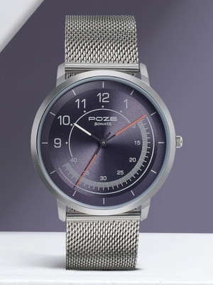 SONATA Poze Dail Blue Strap Analog Watch  - For Men