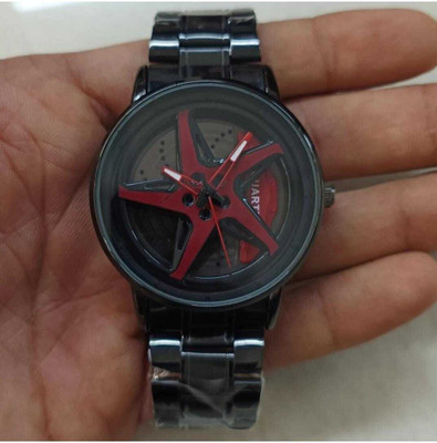 GATRADES GA78643 3D Rotating spinning carwheel men quartz analog watch Analog Watch  - For Men