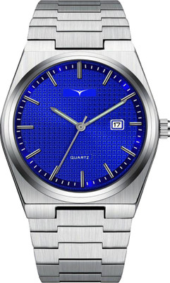 NESTER TISS 0011 BLUE Men's Formal Analog Watch | Steel Strap | Date Display | Quartz Timepiece Analog Watch  - For Men