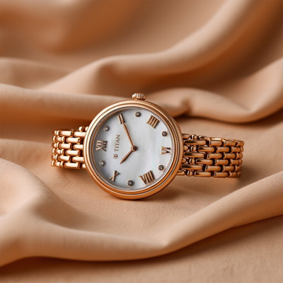 Titan Purple Mainline Analog Watch  - For Women