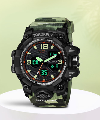 ZEKU 1005_ARMY_BELT_GREEN 1005 Analog-Digital Watch  - For Men