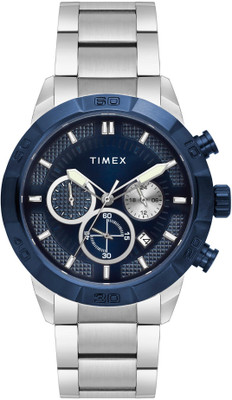 TIMEX Chronograph Dark Blue Dial Analog Watch  - For Men