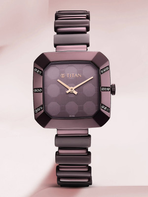 Titan Purple Glitz Purple Glitz Analog Watch  - For Women