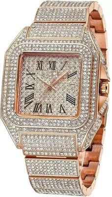 AMSSMAART BVSSw AMSSMAART CRYSTAL WATCH UNISEX PERMIUM ANALOG WATCH Analog Watch  - For Men