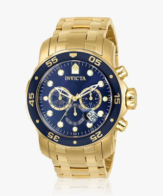 INVICTA 0073 Pro Diver - Scuba Chronograph Blue Dial Analog Watch  - For Men