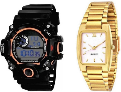 VISER Analog-Digital Watch  - For Couple