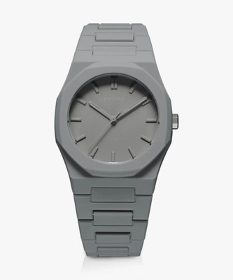 D1 MILANO PCBU03 Polycarbon Quartz Dial Matte Grey Analog Watch  - For Men & Women