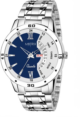 MATRIX Silicone Strap Analog Day & Date Analog Watch  - For Men