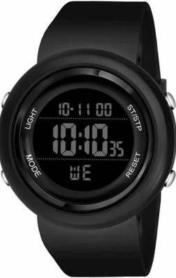 Mukkaram Traders Sport Watch Black for Men and Women Waterproof Durable Fitness Tracker Analog Watch  - For Boys & Girls