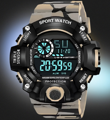 HALA G90 Digital Multi-Function Watch Stylish Sports Silicon Strap Amazing Look Style Digital Watch  - For Boys
