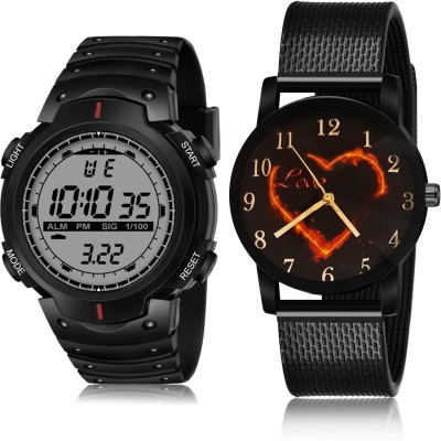 TIMOXIDE DG65-BCPL28 Analog-Digital Watch  - For Men