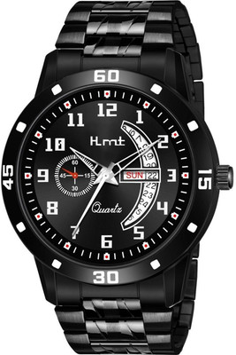 HLMT 9540 Trending Day & Date Series Stainless Steel Chain for Boy Analog Watch - For Men Analog Watch  - For Boys & Girls