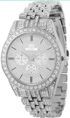 Agg traders AT02 New trending mens two tone stainless steel chain Analog Watch  - For Men & Women