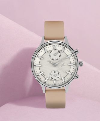 Fastrack NP6208SL01 Ruffles Analog Watch  - For Women