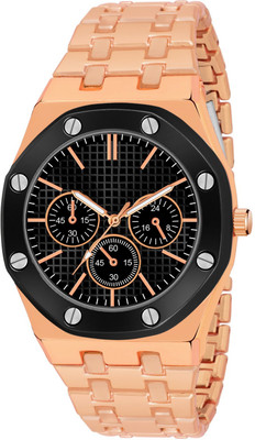 TERIZLA Square Analog Casual,Formal Rose Gold Wrist Watch for Men Analog Watch  - For Men