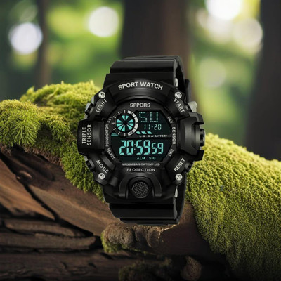 HINISH Digital Watch  - For Men
