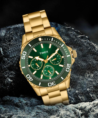 TIMEX Multi Function Green Dial Analog Watch  - For Men