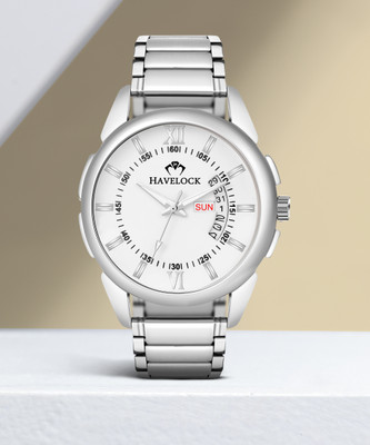 havelock BEST MEN CHAIN WHITE MEN EXCLUSIVE Analog Watch - For Men