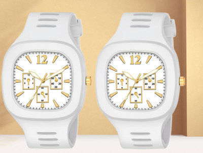 HALA MILLER COMBO Stylish Premium Quality Men Watch Square Dial Wrist Sports Watch with Pack of 2 Analog Watch  - For Boys