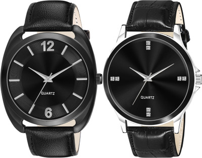 TVILLA Black Stylish Dial MZ-LR76 Analog Watch  - For Men
