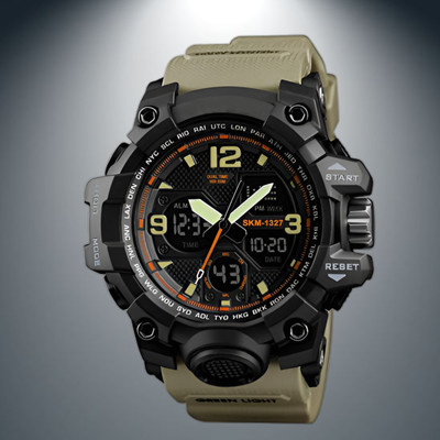 otage 1327 Khaki 1327 Khaki Analog-Digital Watch  - For Men