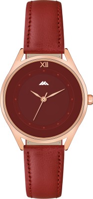 Argus Women Watch Women Stylish Designer Maroon Dial Analog Analog Watch  - For Women