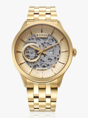 Titan Metal Mechanical Analog Watch  - For Men