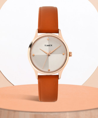 TIMEX Silver Dial Analog Watch  - For Women