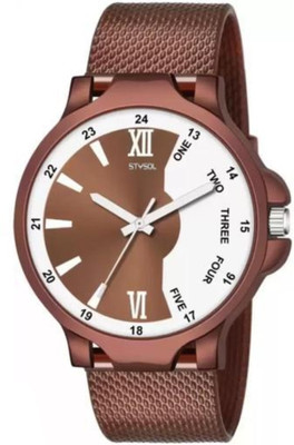 Vtrack Vtrack Double Color Dial PU Belt Watch For Men Analog Watch  - For Men