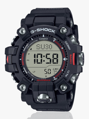 CASIO GW-9500-1DR G-Shock Dial Black Resin Strap Digital Watch  - For Men