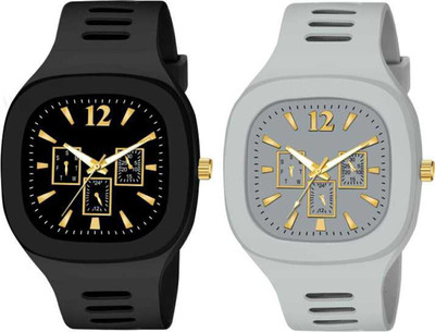 Trex MILLER PU Strap Shockproof Stylish Premium Quality Wrist Analog Watch  - For Boys