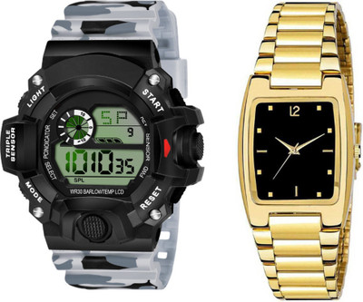 Brostin Formal / Casual Analog-Digital Men's Combo Watches Analog-Digital Watch  - For Men