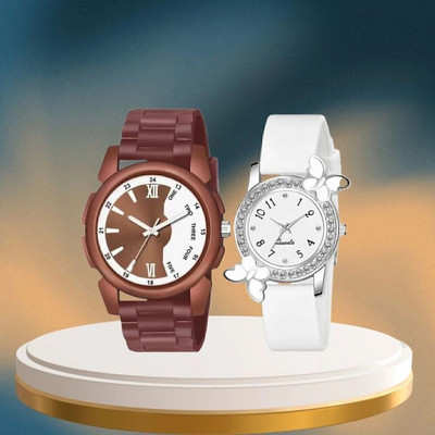 MAHAVIRA COLLECTION Couple Combo New Edition Couple Watch Analog Watch  - For Couple