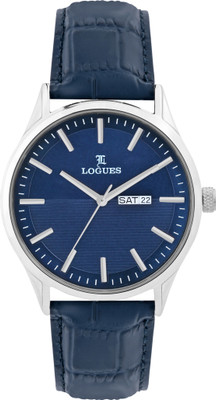 LOGUES WATCHES Analog Blue Dial Men's Watch | G 4143 SLD-04 Analog Watch  - For Men
