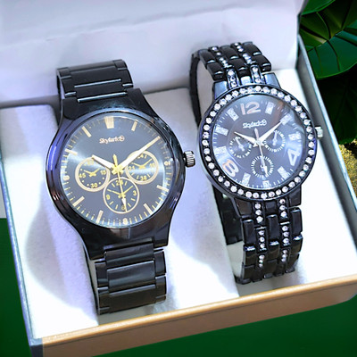 Skylark Valentine's Day Stylish Couple Watch Analog Watch  - For Couple