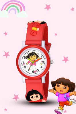 ROZHOK Red Dora cartoon character perfect watch for kids Analog Watch  - For Boys & Girls