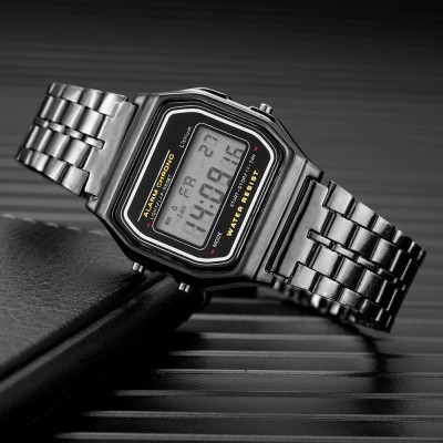RENAISSANCE TRADERS very stylish attractive classic premium vintage gorgeous pretty awesome party wear wedding special occassion Digital Watch  - For Men & Women