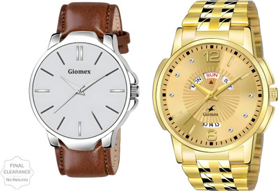 Giomex High Quality AM-113 Analog Watch  - For Men & Women