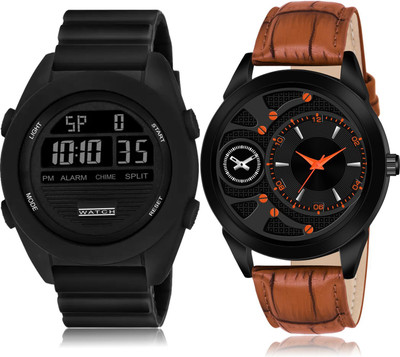 TIMETRANSELEVATE DG81-BA123 Analog-Digital Watch  - For Men