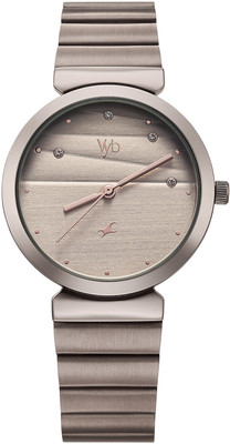 Fastrack Fastrack Vyb Charmer Fastrack Vyb Charmer Quartz Brown Round Dial Women's Watch Analog Watch  - For Women