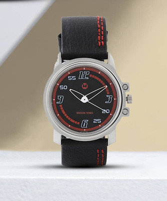 WIZARD TIMES SV6 3039SL06 Multi Dial Black Strap Water Resistant Casual Analog Watch  - For Men