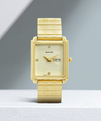 SONATA NP7053YM08 Wedding collection Analog Watch  - For Men