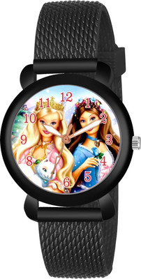 COSMIC Girls Kids Analog Frozen and Barbie Colorful Dial Analog Watch  - For Girls