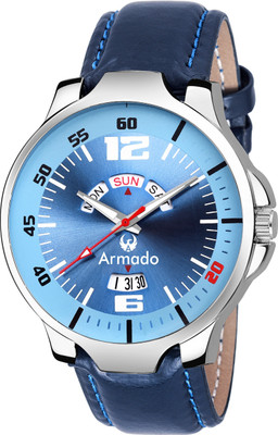 ARMADO DAY AND DATE Analog Watch  - For Men