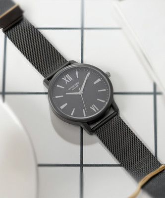 SONATA Poze Gun Strap with Grey Dial Analog Watch  - For Men