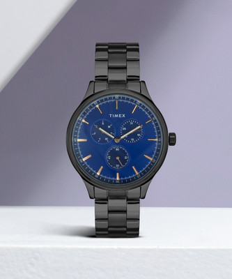 TIMEX Multi Function Blue Dial Analog Watch  - For Men