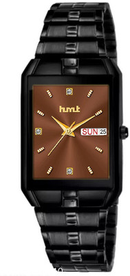 HLMT DAY DATE WATCH HLMTBlack Color Exclusive Date & Day watch for Men & Boys Analog Watch  - For Men & Women