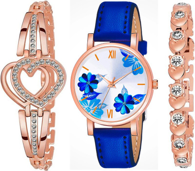 MAHAKAPI Festive Season Special Combo Of 3 Accessory Festive Season Special Combo Of 3 Accessory Analog Watch  - For Girls